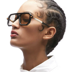 Riven Double-Bridge Acetate Glasses