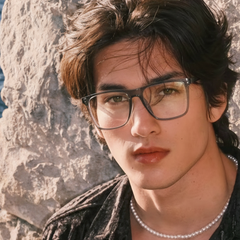 Christin Rectangle Full frame TR90 Eyeglasses