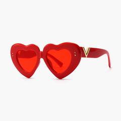 Caroline Heart-shaped Full frame Sunglasses