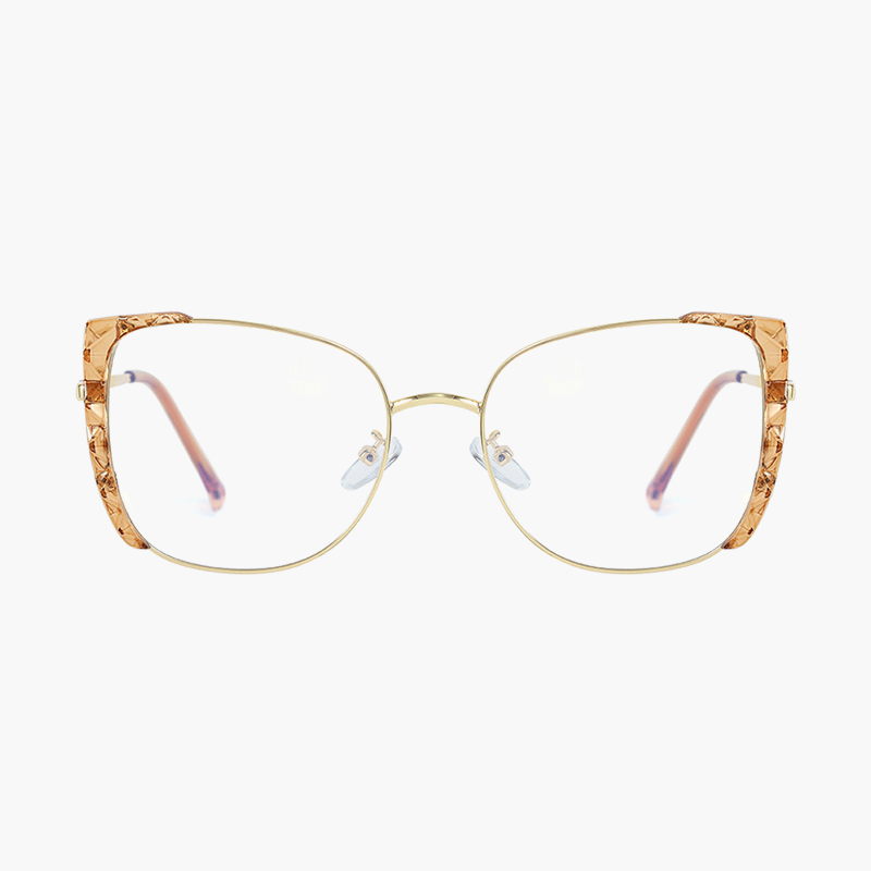 Cora Cateye Full frame Metal Eyeglasses
