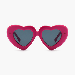 Caroline Heart-shaped Full frame Sunglasses