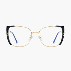 Cora Cateye Full frame Metal Eyeglasses