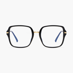 Lynn Geometric Full frame TR90 Clip on Eyeglasses
