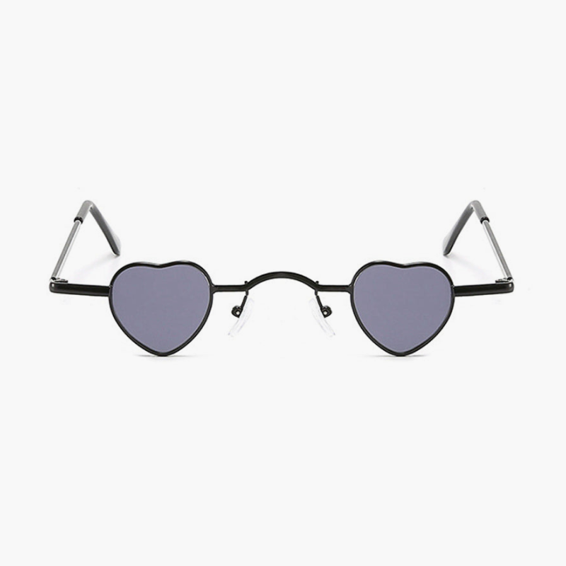Durlarc Heart-shaped Full frame Metal Sunglasses