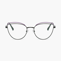 Kaley Cateye Full frame Metal Eyeglasses