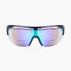 Flash Rectangle Acetate Cycling Sport Sunglasses Kit