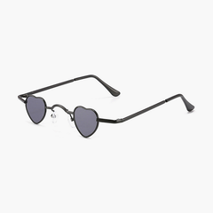 Durlarc Heart-shaped Full frame Metal Sunglasses