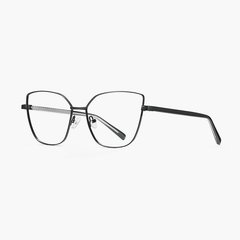 Zoey Cateye Full frame Metal Eyeglasses