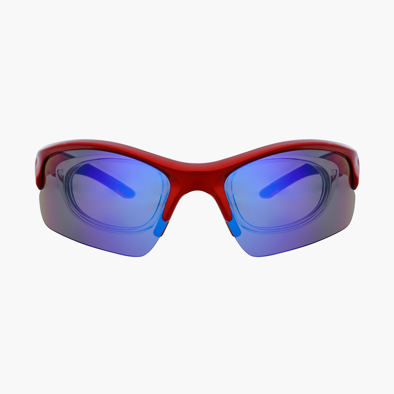 Stan Rectangle Acetate Sport Sunglasses Set