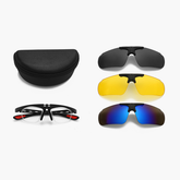 Baird Rectangle Acetate Running Goggles