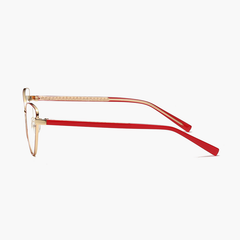 Julie Cateye Full frame Metal Eyeglasses