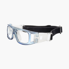 Edmund Rectangle Full frame Acetate Basketball Sport Protection Glasses