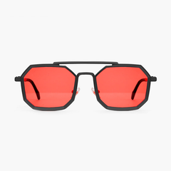 Uan Geometric Full frame Metal Sunglasses