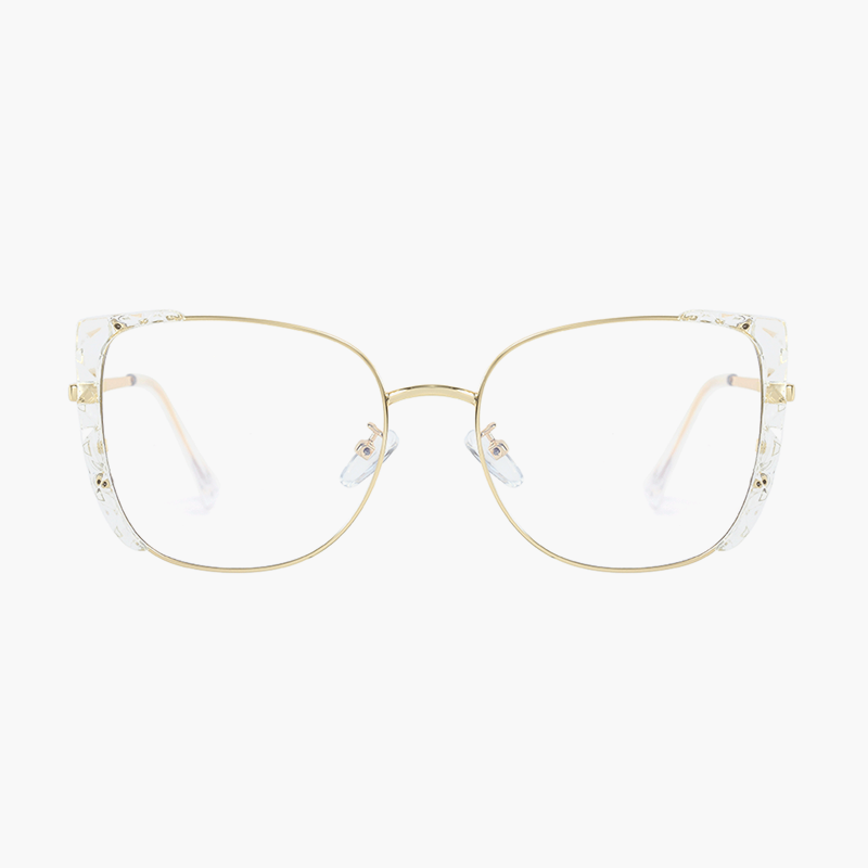 Cora Cateye Full frame Metal Eyeglasses