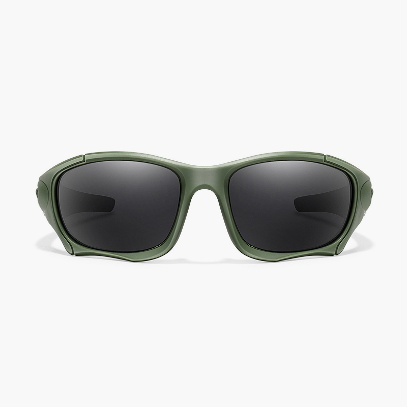 Kenneth Rectangle Full frame Acetate Polarized Sunglasses