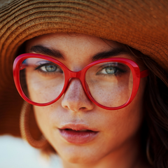 Barb Oval Full frame TR90 Eyeglasses