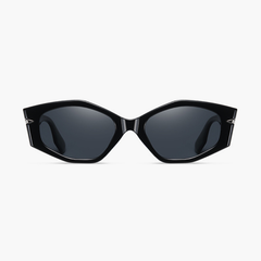 Myra Polygon Cat-Eye Sunglasses
