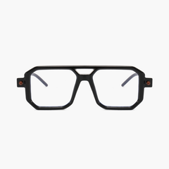 Riven Double-Bridge Acetate Glasses