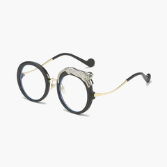 Radiant Round Leopard Sunglasses