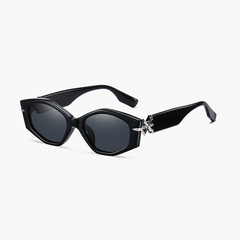 Myra Polygon Cat-Eye Sunglasses