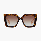 Wanda Geometric Full frame Acetate Sunglasses