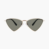 Daisy triangle Full frame Metal Sunglasses