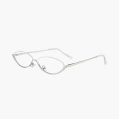 Zarelle half-rim cat-eye glasses