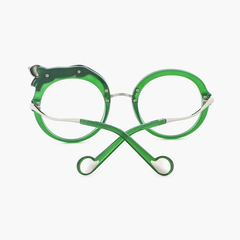 Radiant Round Leopard Sunglasses