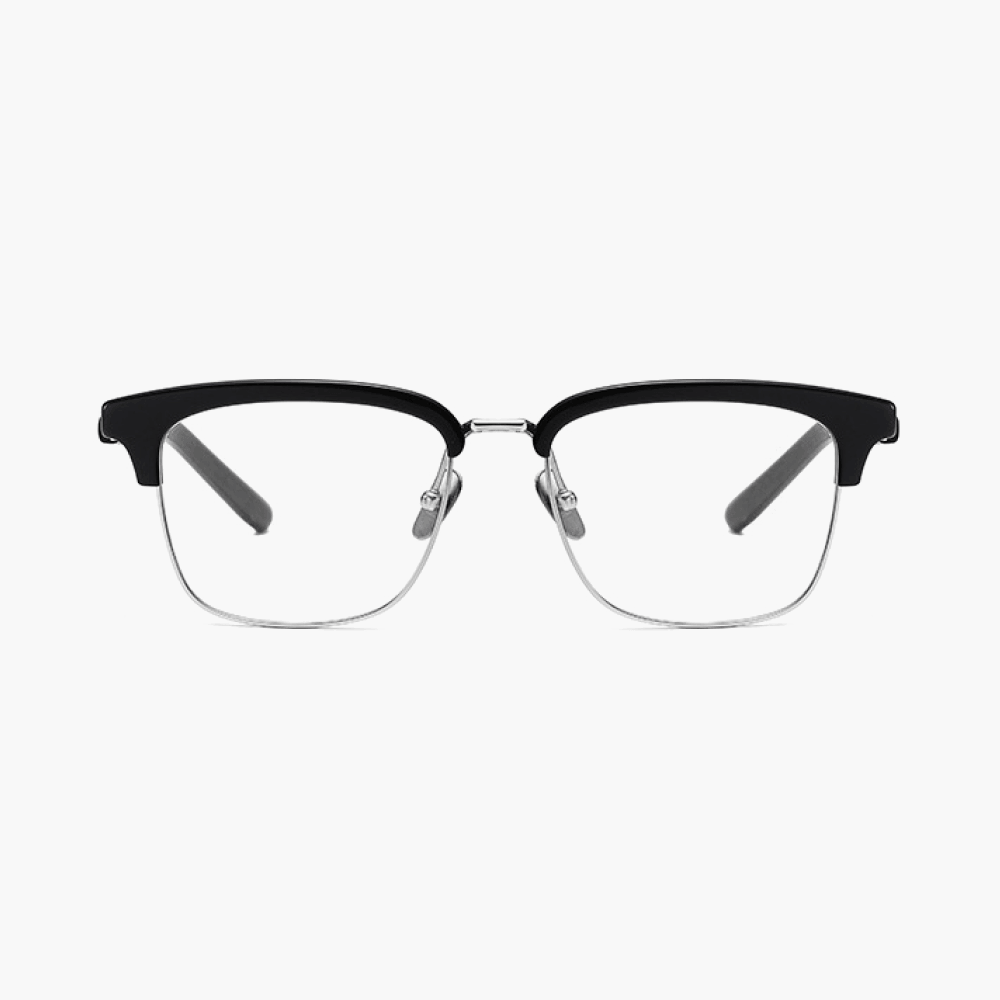 Fliova flip-up browline glasses