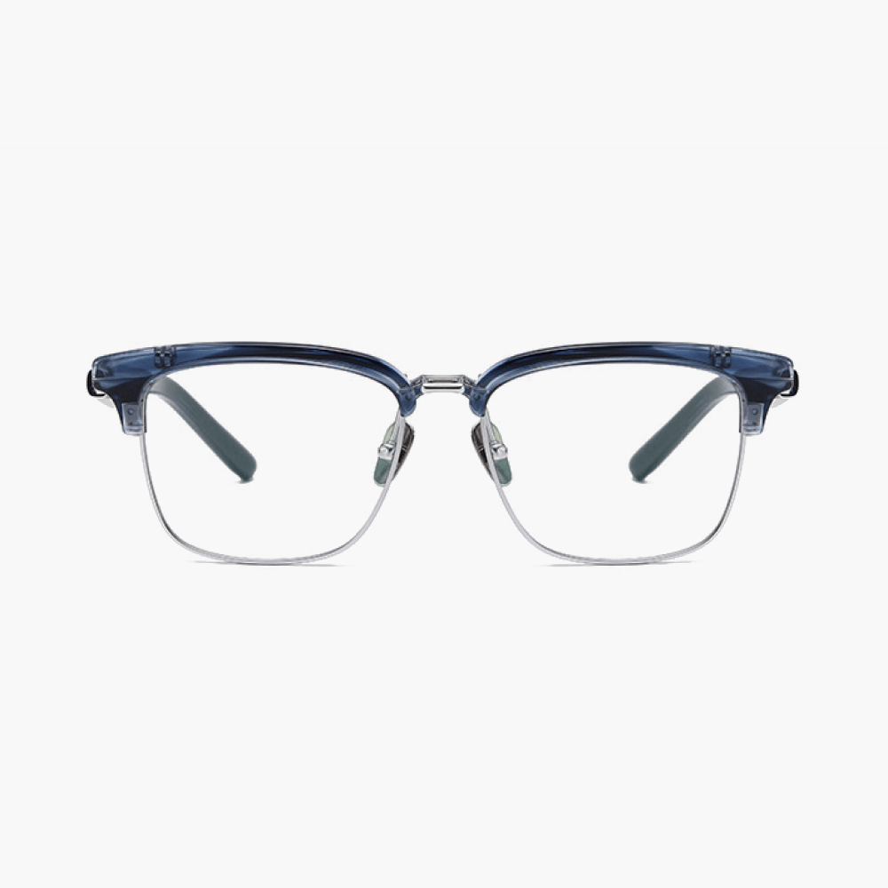 Fliova flip-up browline glasses