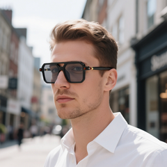 Riven Double-Bridge Acetate Glasses