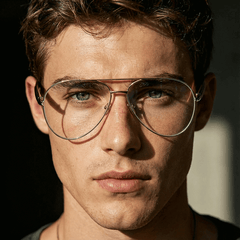 Vellor Aviator Metal Glasses