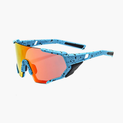 Tracy Rectangle Full frame Acetate Cycling Sport Sunglasses Kit