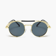 Trevor Round Full frame Punk Metal Sunglasses
