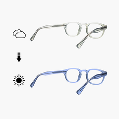 Orvyn Acetate Photochromic Glasses
