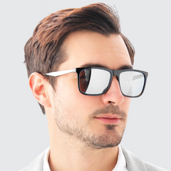 Jason Rectangle Full frame TR90 Driving Sunglasses