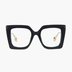 Wanda Geometric Full frame Acetate Sunglasses