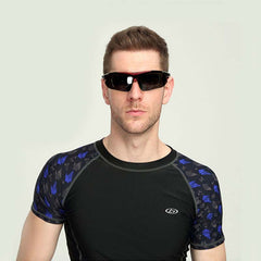 Troy Rectangle Acetate Sport Sunglasses Kit