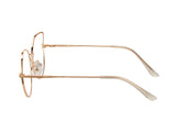 Kitty Cateye Full frame Metal Eyeglasses - Famool