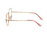 Kitty Cateye Full frame Metal Eyeglasses - Famool