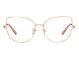 Kitty Cateye Full frame Metal Eyeglasses - Famool