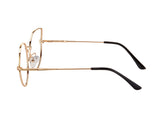 Kitty Cateye Full frame Metal Eyeglasses - Famool