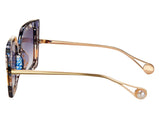 Wanda Geometric Full frame Acetate Sunglasses - Famool