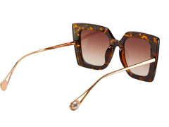 Wanda Geometric Full frame Acetate Sunglasses - Famool
