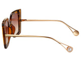 Wanda Geometric Full frame Acetate Sunglasses - Famool