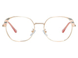 Abunda Oval Full frame Metal Eyeglasses - Famool