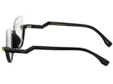Fannie Cateye  Semi-rimless Acetate Eyeglasses - Famool