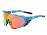 Tracy Rectangle Full frame Acetate Cycling Sport Sunglasses Kit