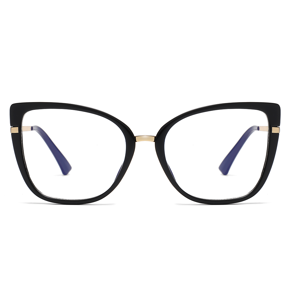 Leona  Cateye Full frame TR90 Clip on Sunglasses - Famool