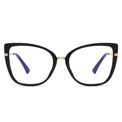 Leona  Cateye Full frame TR90 Clip on Sunglasses - Famool